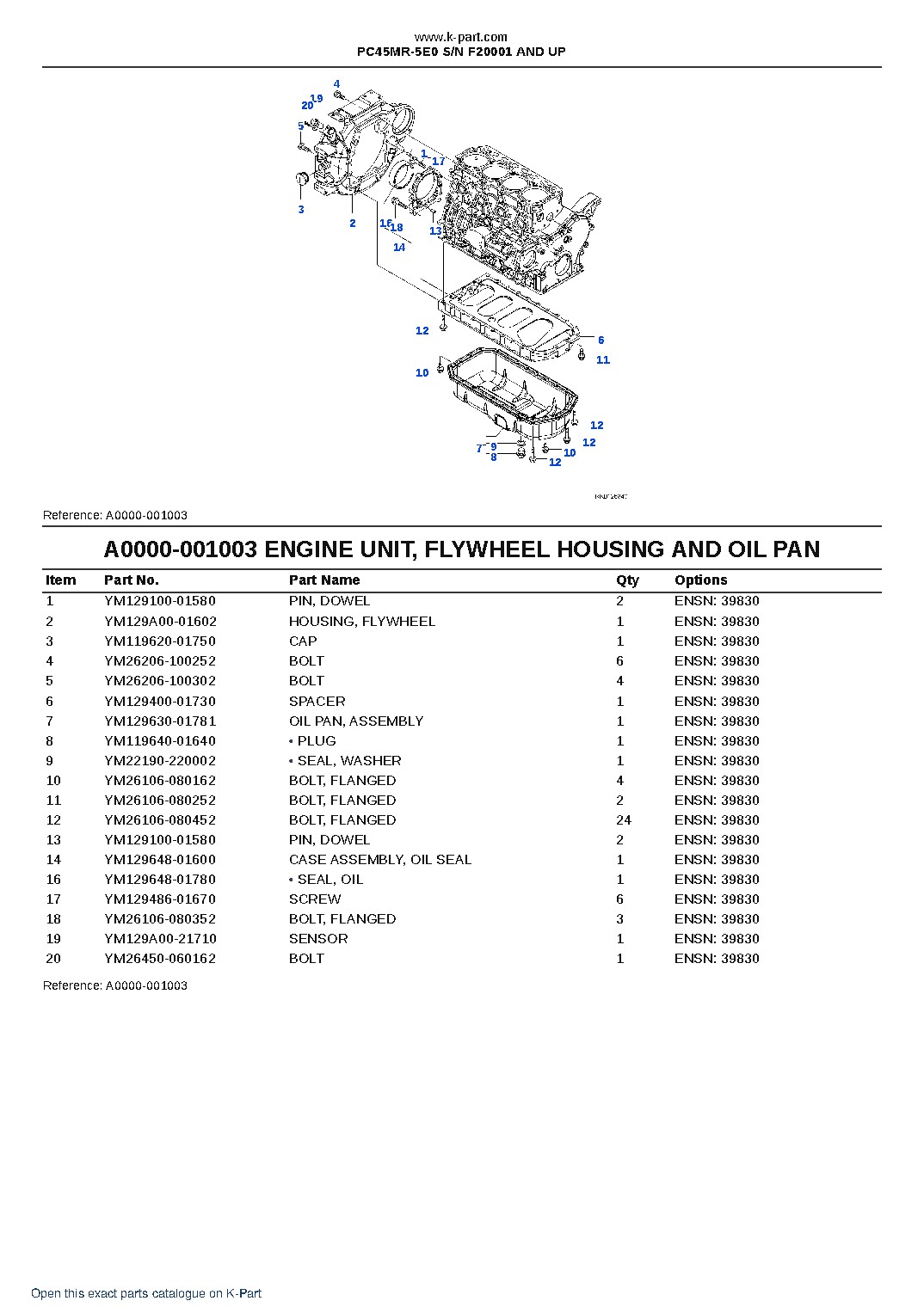 PC45MR-5E0 S/N F20001 AND UP – sample page 3 PC45MR-5E0 S/N F20001 AND UP – sample page 3