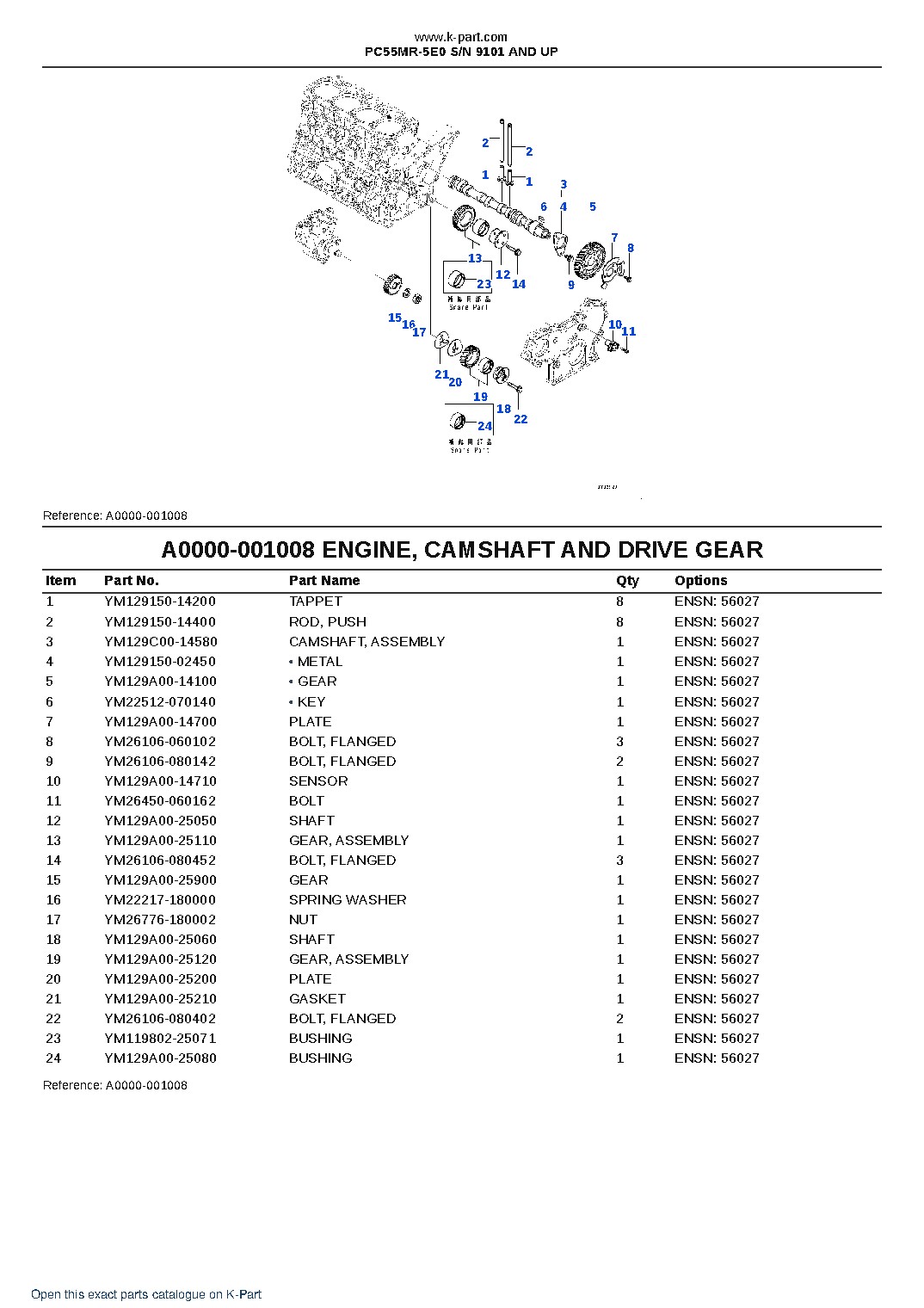 PC55MR-5E0 S/N 9101 AND UP – sample page 10 PC55MR-5E0 S/N 9101 AND UP – sample page 10