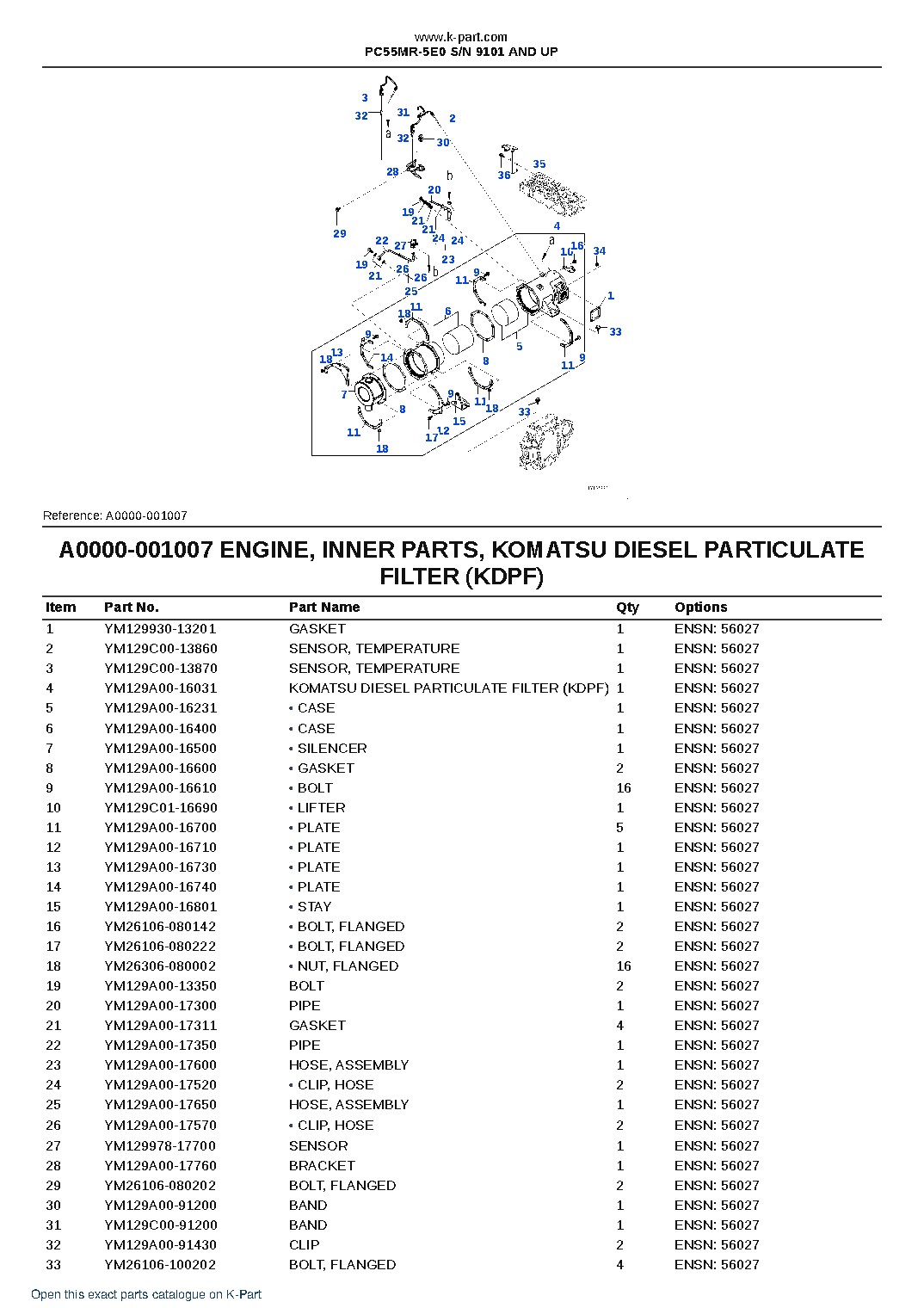 PC55MR-5E0 S/N 9101 AND UP – sample page 8 PC55MR-5E0 S/N 9101 AND UP – sample page 8