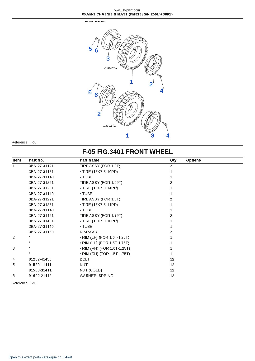 XXAM-2 CHASSIS & MAST (PM015) S/N 2001~/ 3001~ – sample page 5