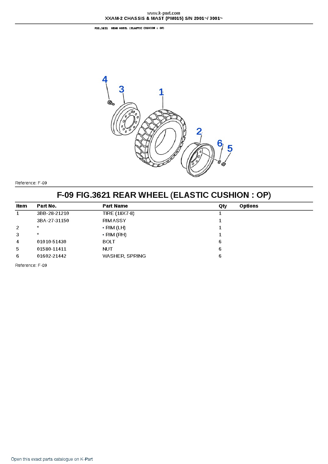 XXAM-2 CHASSIS & MAST (PM015) S/N 2001~/ 3001~ – sample page 9