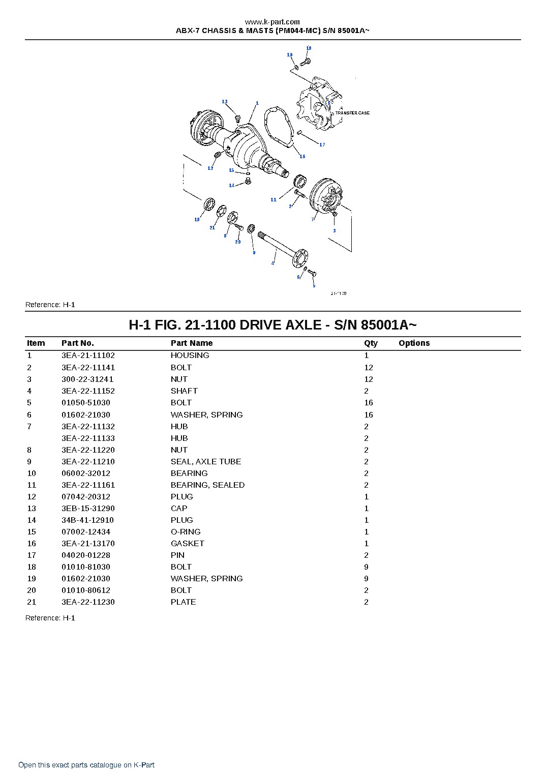 ABX-7 CHASSIS & MASTS (PM044-MC) S/N 85001A~ – sample page 10 ABX-7 CHASSIS & MASTS (PM044-MC) S/N 85001A~ – sample page 10