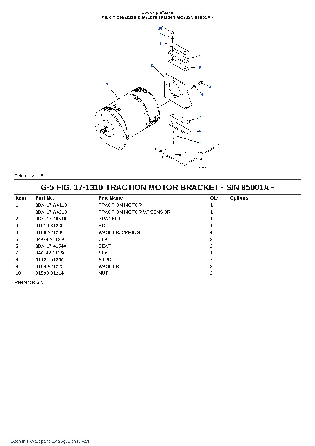 ABX-7 CHASSIS & MASTS (PM044-MC) S/N 85001A~ – sample page 4 ABX-7 CHASSIS & MASTS (PM044-MC) S/N 85001A~ – sample page 4