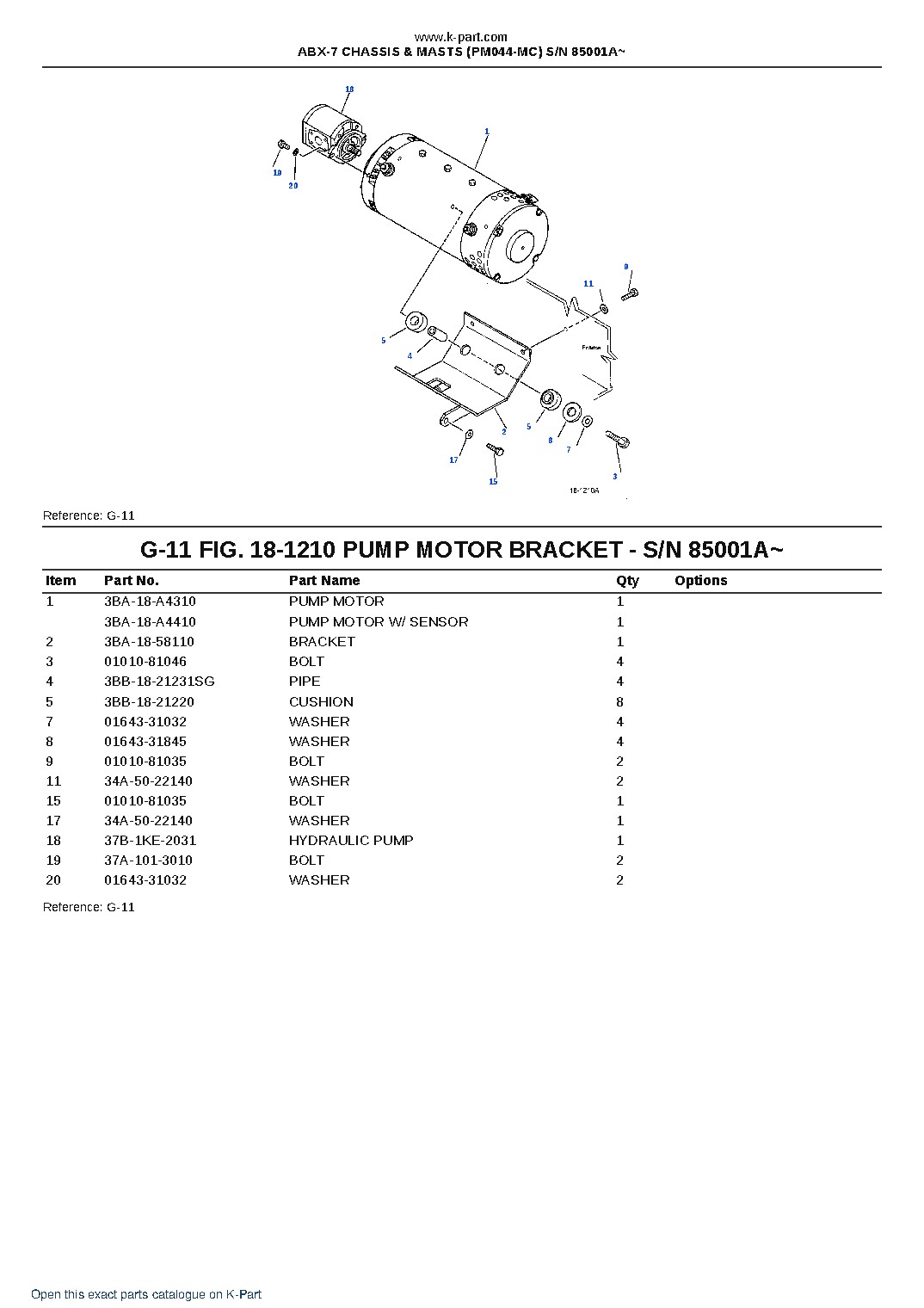 ABX-7 CHASSIS & MASTS (PM044-MC) S/N 85001A~ – sample page 7 ABX-7 CHASSIS & MASTS (PM044-MC) S/N 85001A~ – sample page 7