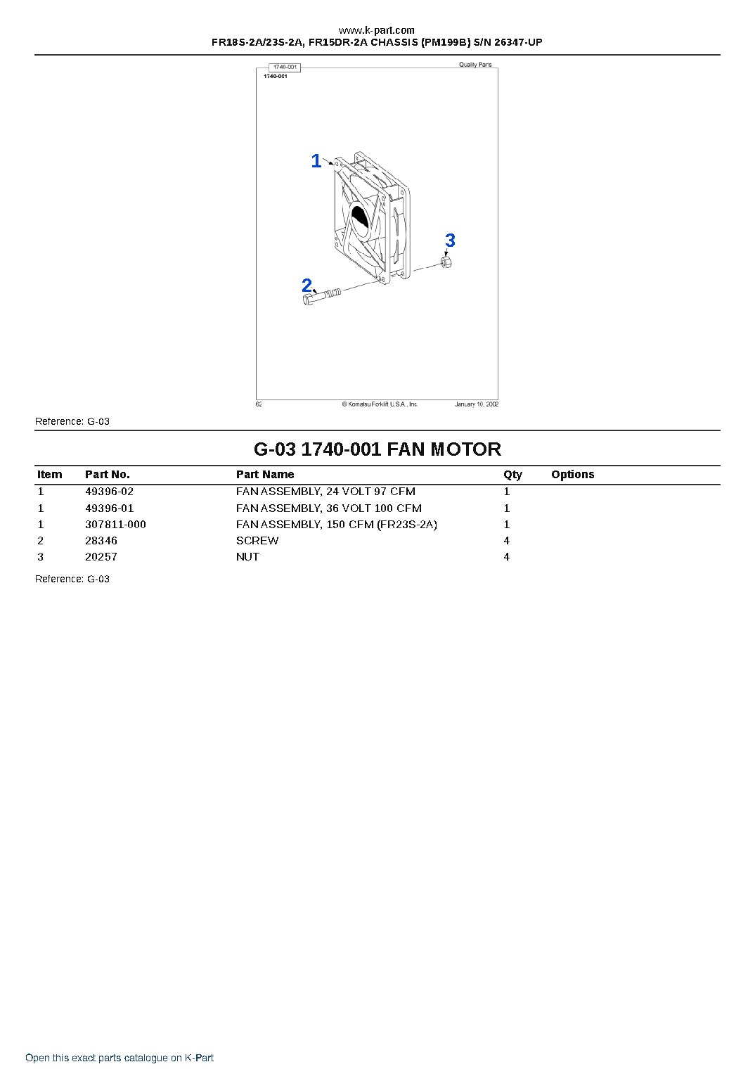 FR18S-2A/23S-2A, FR15DR-2A CHASSIS (PM199B) S/N 26347-UP – sample page 5 FR18S-2A/23S-2A, FR15DR-2A CHASSIS (PM199B) S/N 26347-UP – sample page 5