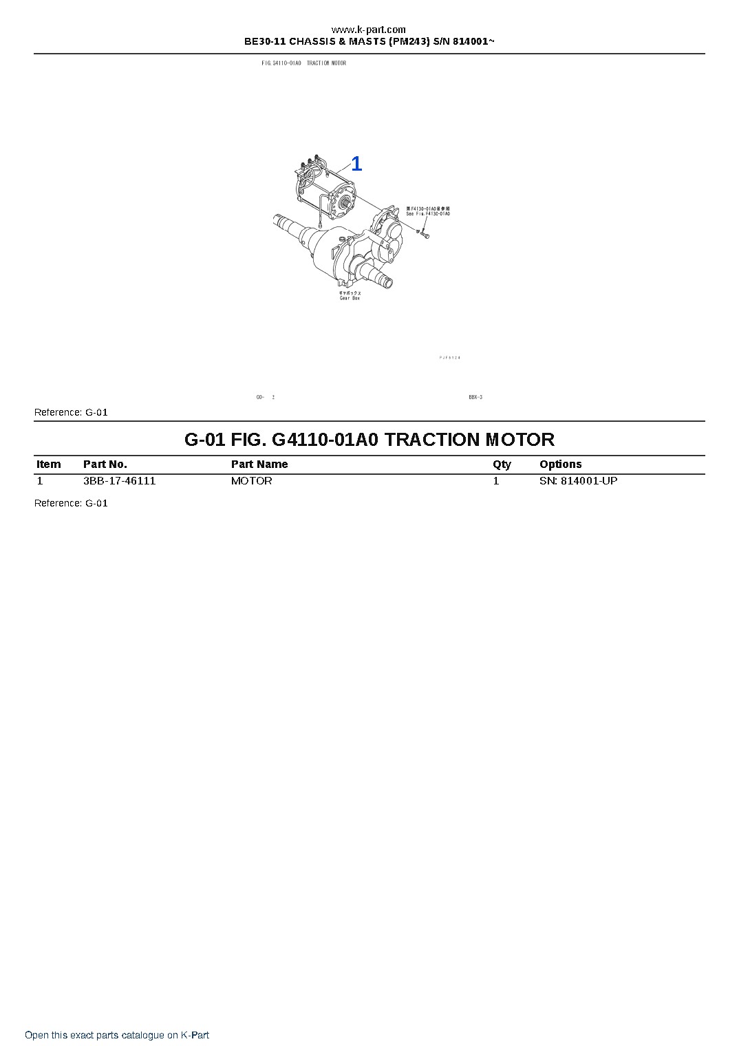 BE30-11 CHASSIS & MASTS (PM243) S/N 814001~ – sample page 5
