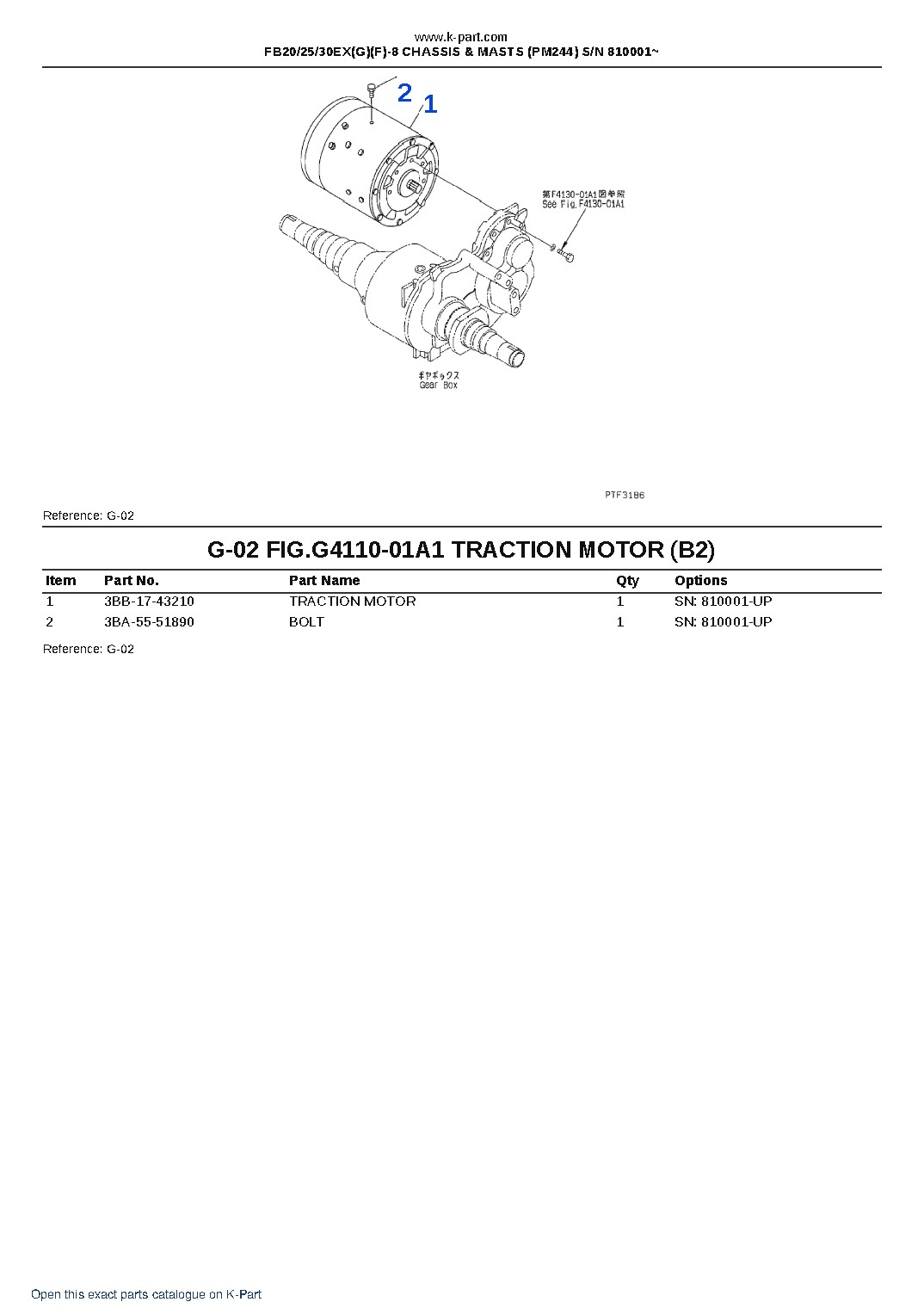 FB20/25/30EX(G)(F)-8 CHASSIS & MASTS (PM244) S/N 810001~ – sample page 9 FB20/25/30EX(G)(F)-8 CHASSIS & MASTS (PM244) S/N 810001~ – sample page 9