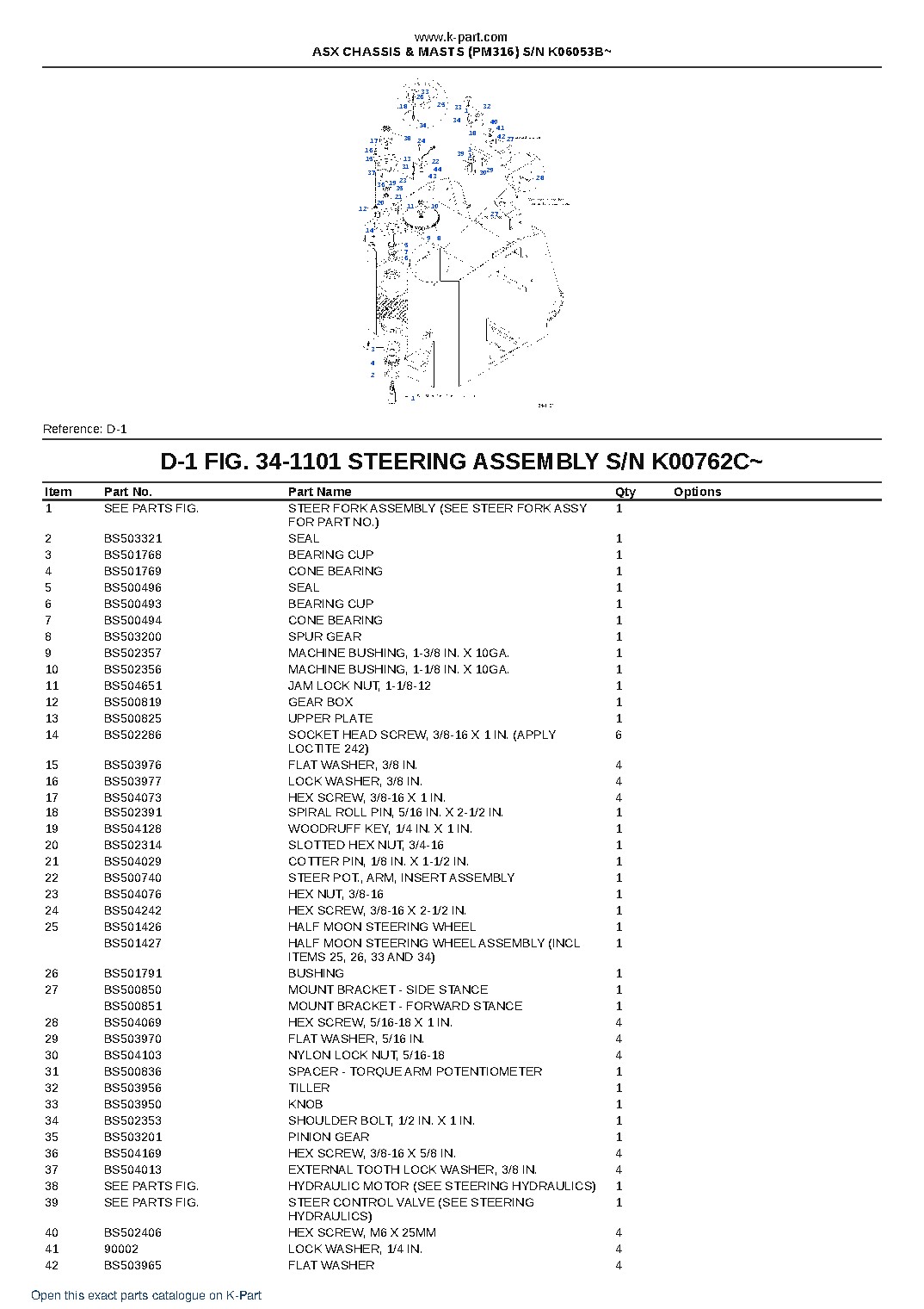 ASX CHASSIS & MASTS (PM316) S/N K06053B~ – sample page 7 ASX CHASSIS & MASTS (PM316) S/N K06053B~ – sample page 7