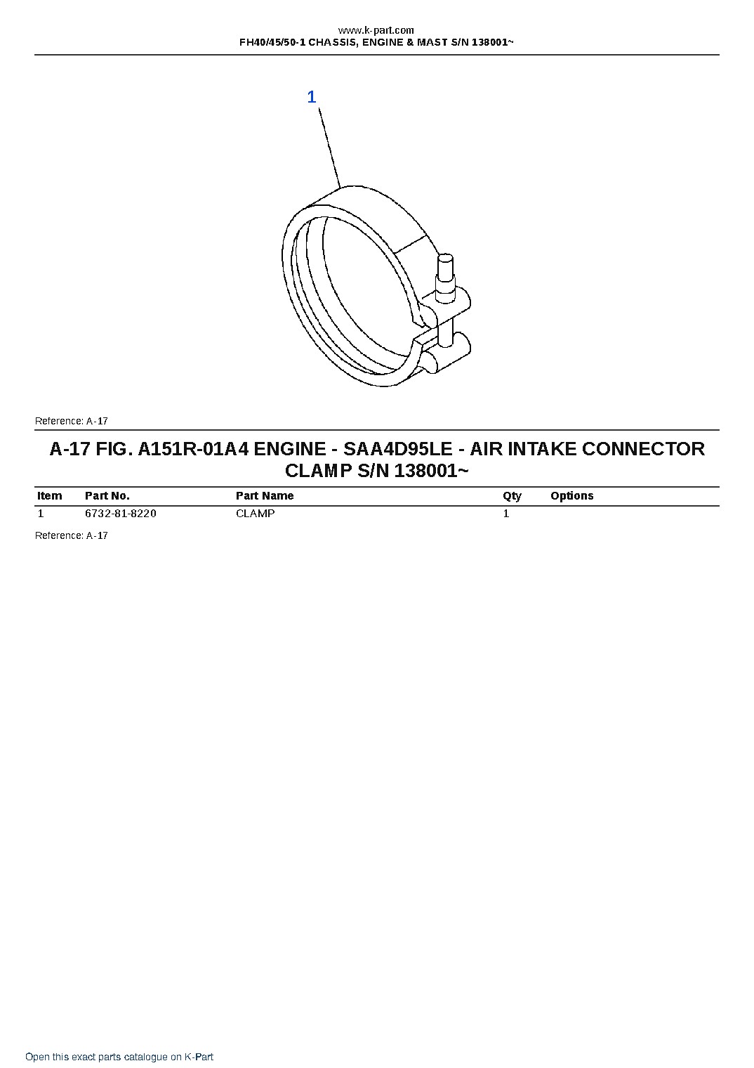 FH40/45/50-1 CHASSIS, ENGINE & MAST S/N 138001~ – sample page 9