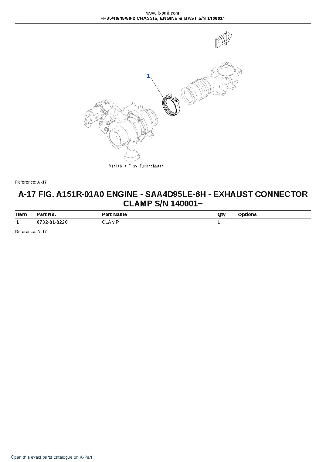 FH35/40/45/50-2 CHASSIS, ENGINE & MAST S/N 140001~ – sample page 9 FH35/40/45/50-2 CHASSIS, ENGINE & MAST S/N 140001~ – sample page 9
