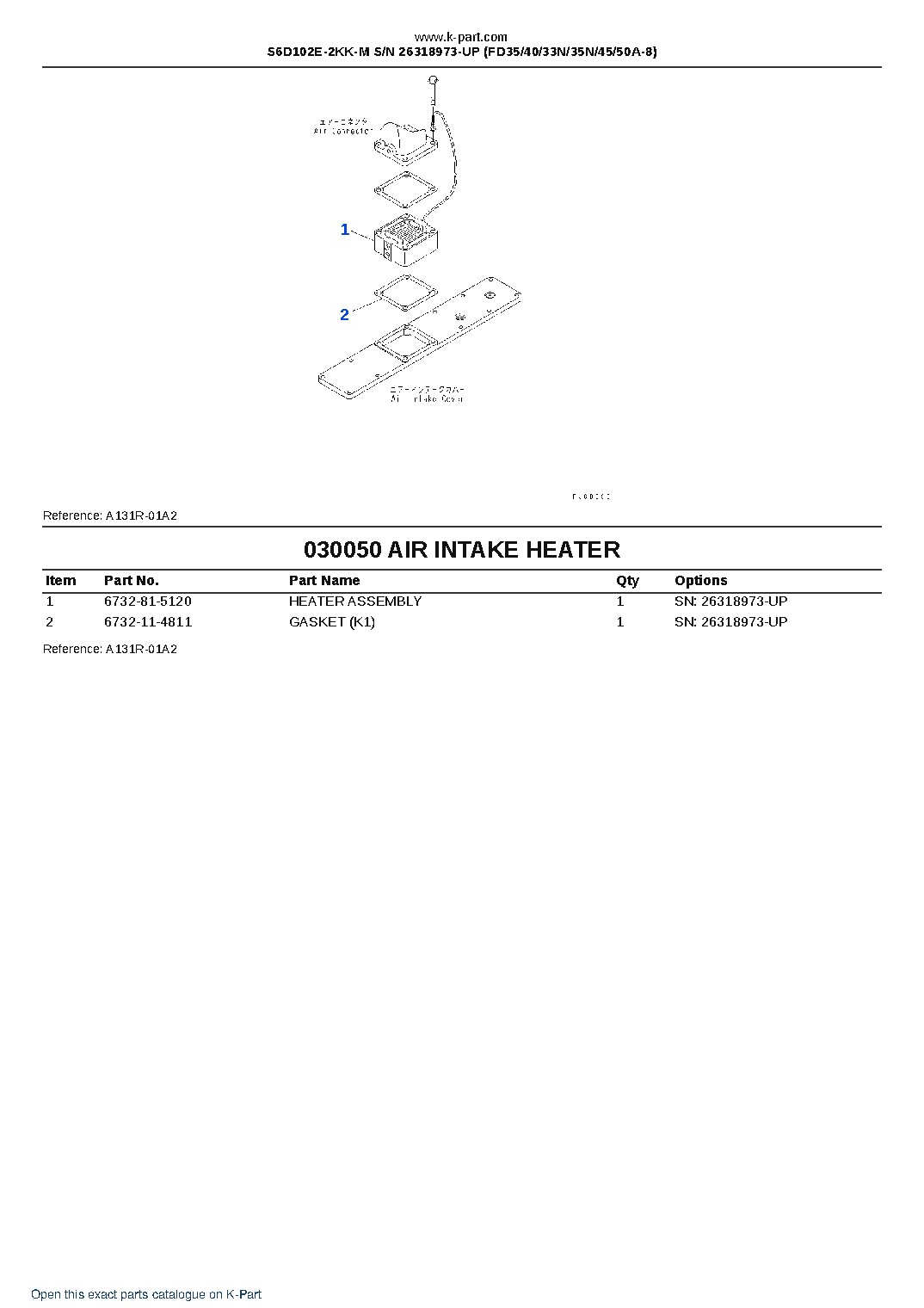S6D102E-2KK-M S/N 26318973-UP (FD35/40/33N/35N/45/50A-8) – sample page 5 S6D102E-2KK-M S/N 26318973-UP (FD35/40/33N/35N/45/50A-8) – sample page 5