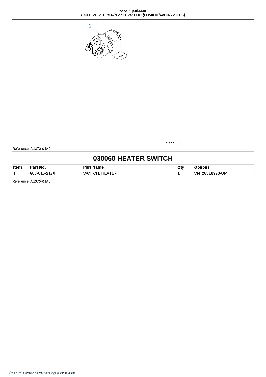 S6D102E-2LL-M S/N 26318973-UP (FD50HD/60HD/70HD-8) – sample page 6 S6D102E-2LL-M S/N 26318973-UP (FD50HD/60HD/70HD-8) – sample page 6