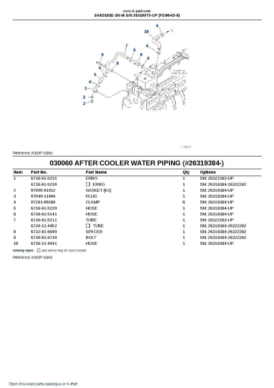 SA6D102E-2N-M S/N 26318973-UP (FD80HD-8) – sample page 6 SA6D102E-2N-M S/N 26318973-UP (FD80HD-8) – sample page 6