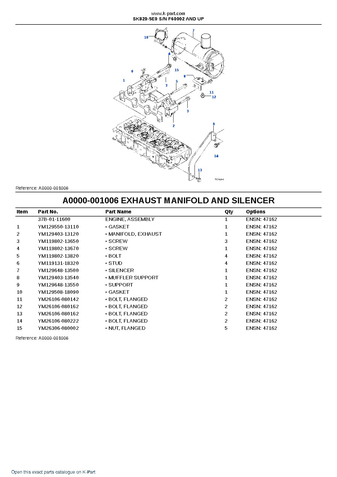 SK820-5E0 S/N F60002 AND UP – sample page 7