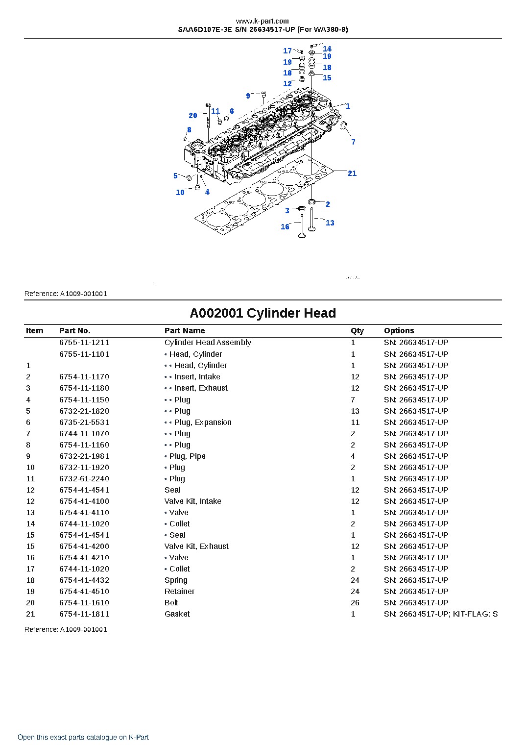 SAA6D107E-3E S/N 26634517-UP (For WA380-8) – sample page 2