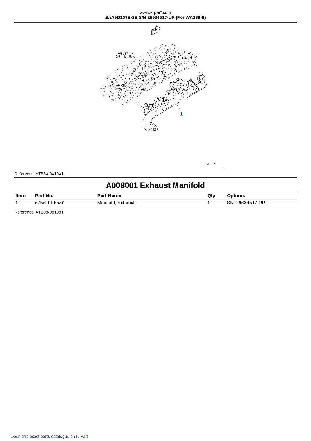 SAA6D107E-3E S/N 26634517-UP (For WA380-8) – sample page 8