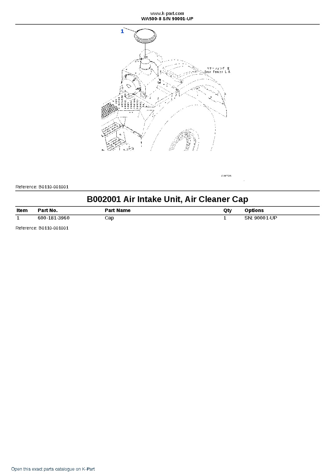 WA500-8 S/N 90001-UP – sample page 3