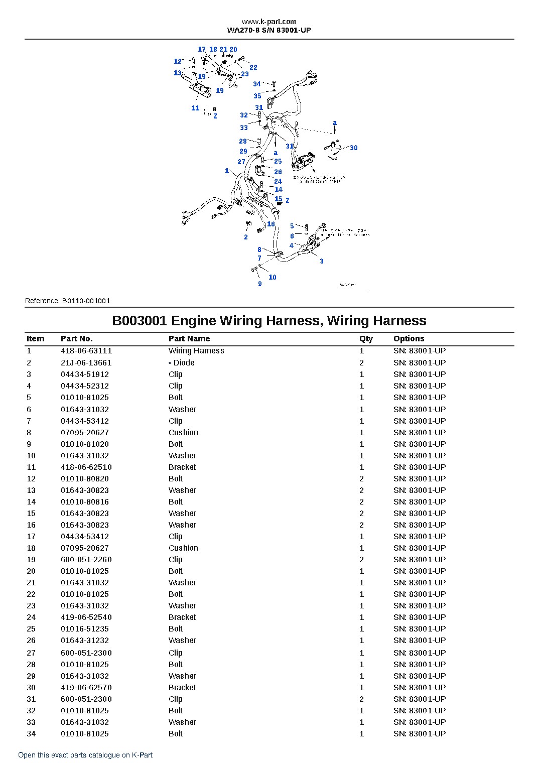 WA270-8 S/N 83001-UP – sample page 3