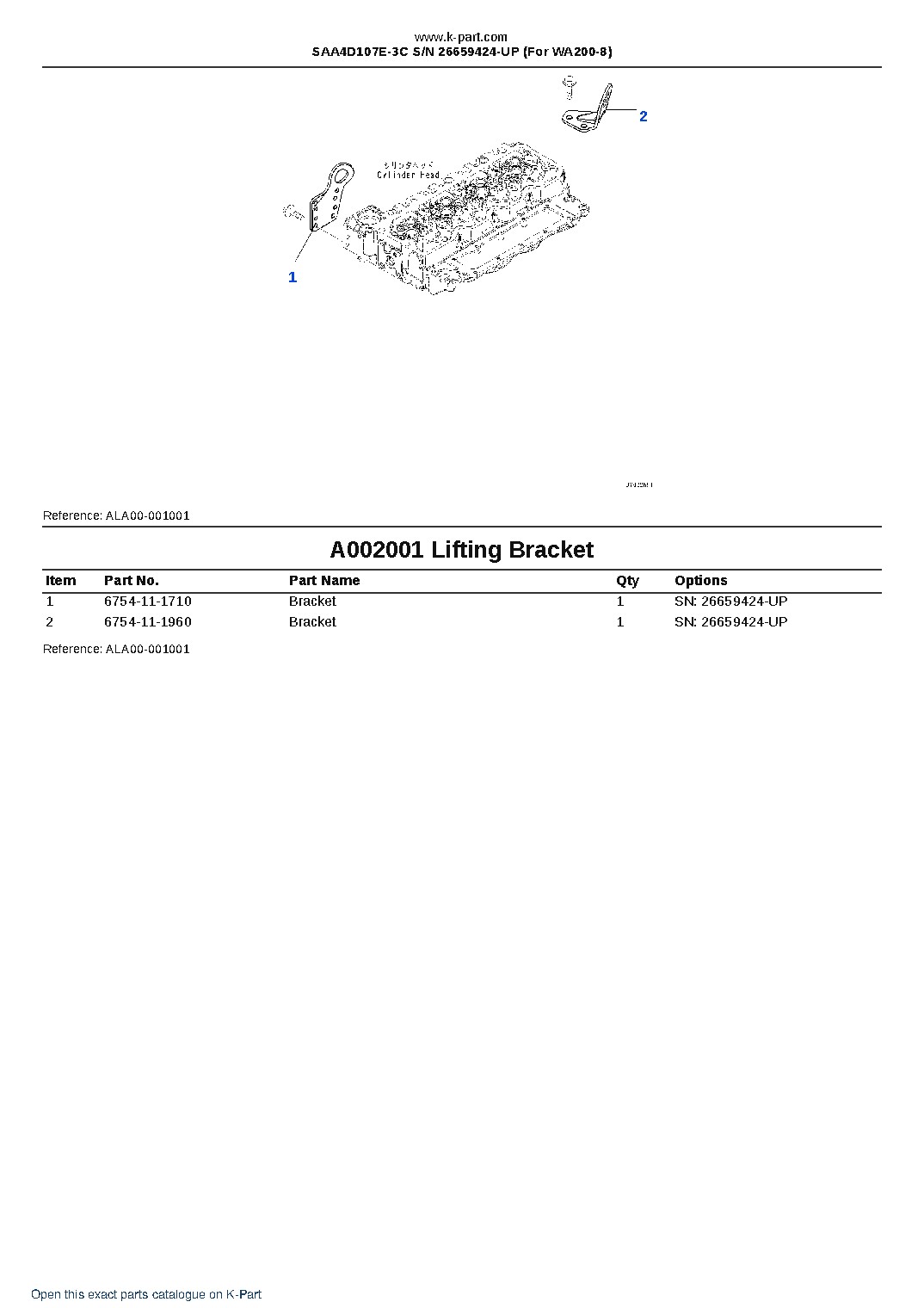 SAA4D107E-3C S/N 26659424-UP (For WA200-8) – sample page 2