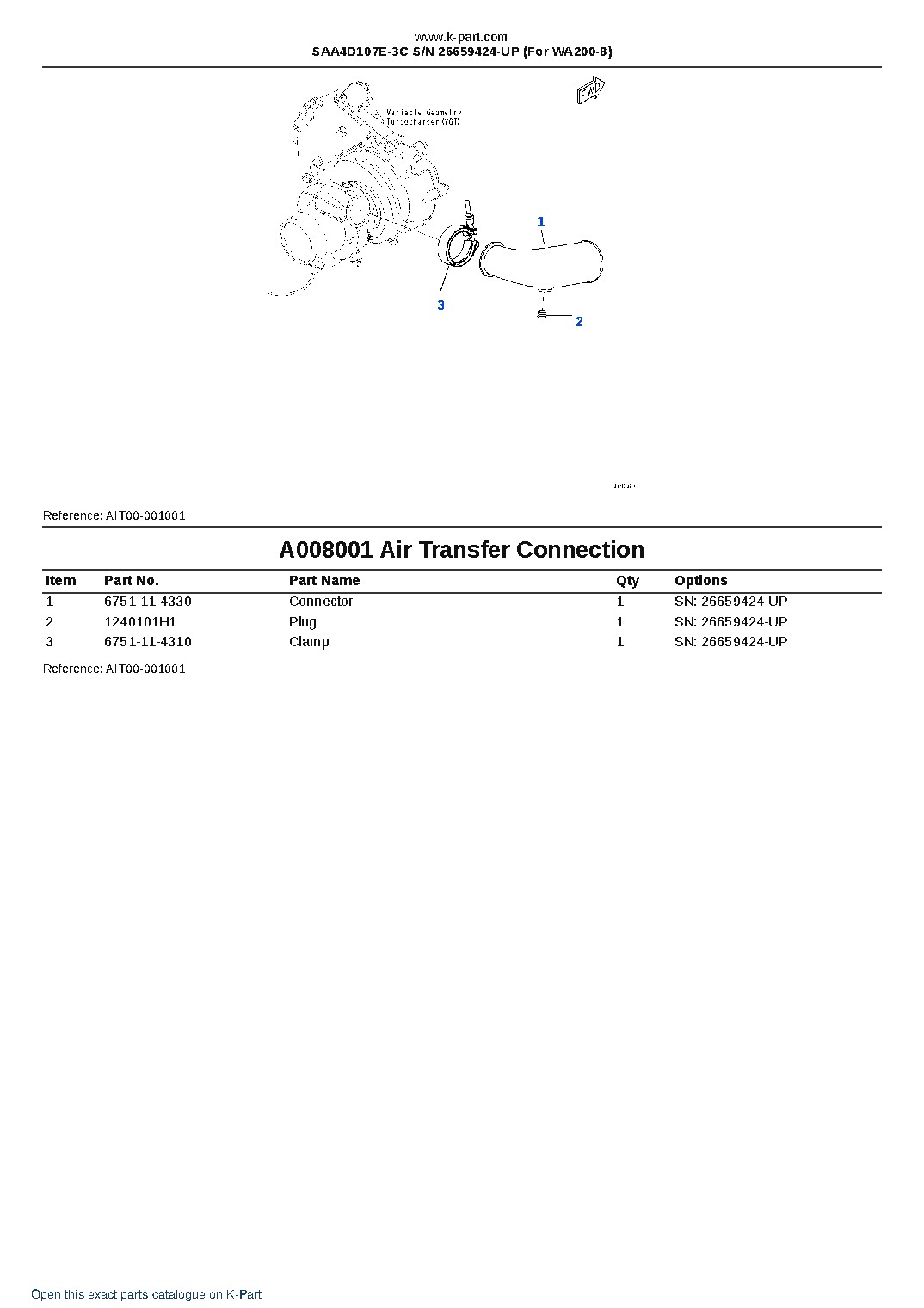 SAA4D107E-3C S/N 26659424-UP (For WA200-8) – sample page 8
