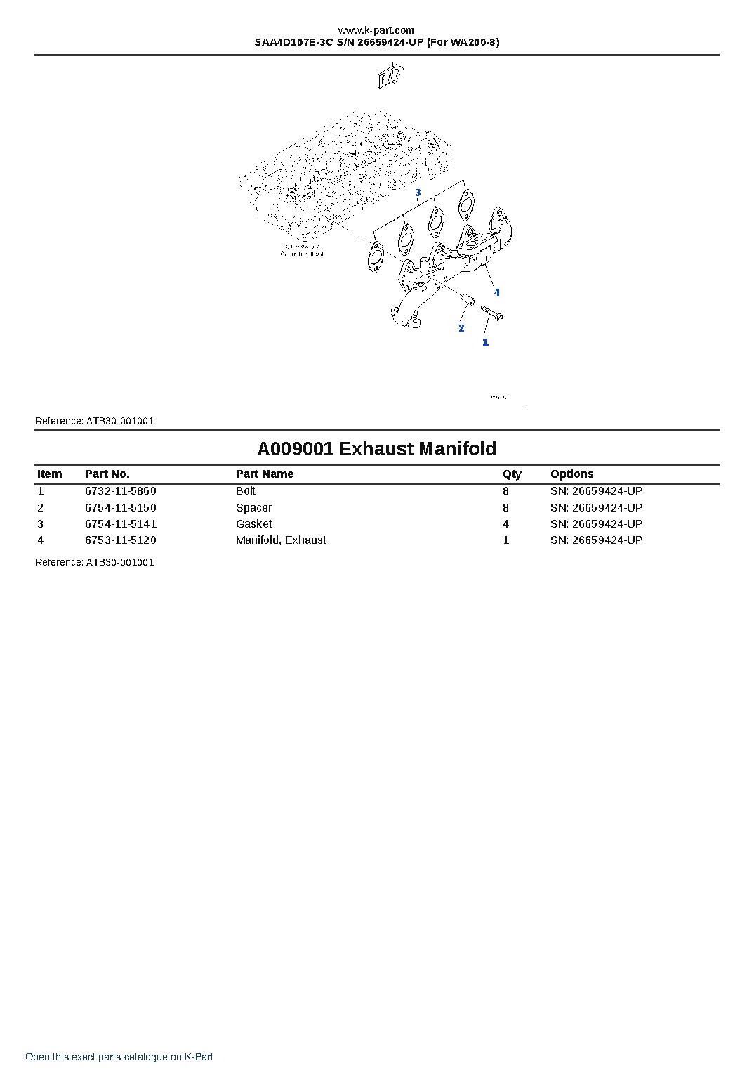 SAA4D107E-3C S/N 26659424-UP (For WA200-8) – sample page 9