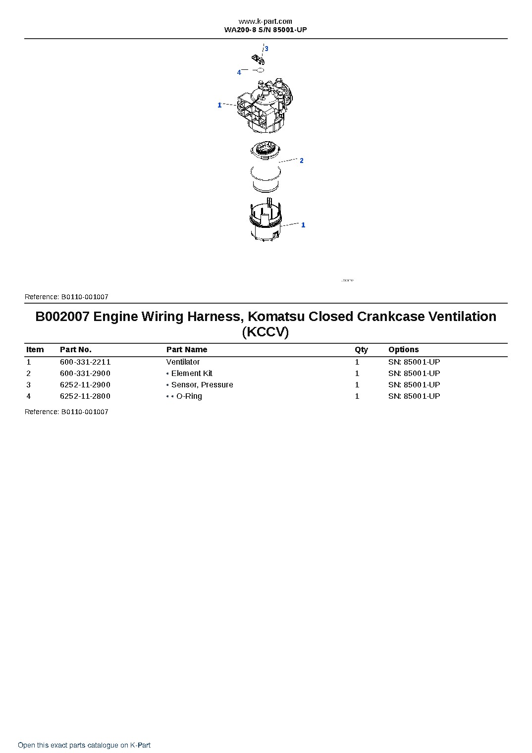 WA200-8 S/N 85001-UP – sample page 9