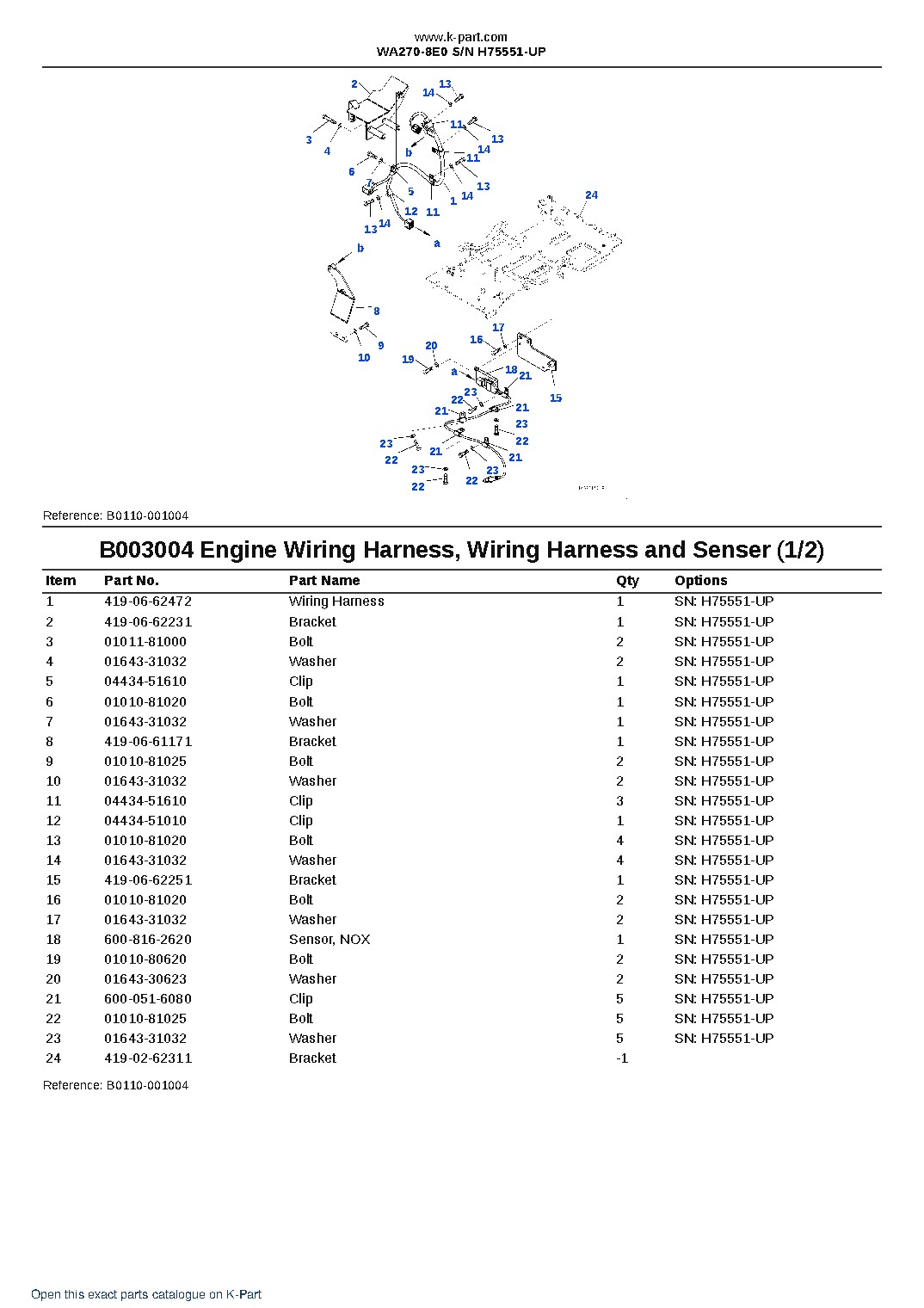 WA270-8E0 S/N H75551-UP – sample page 8