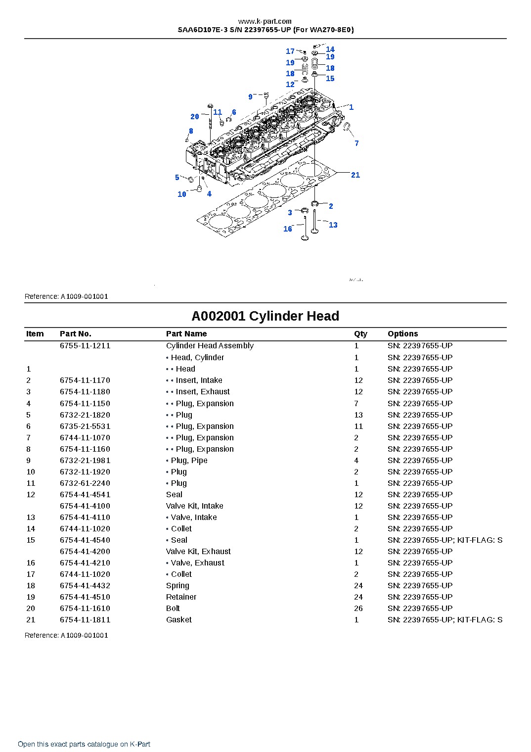 SAA6D107E-3 S/N 22397655-UP (For WA270-8E0) – sample page 2