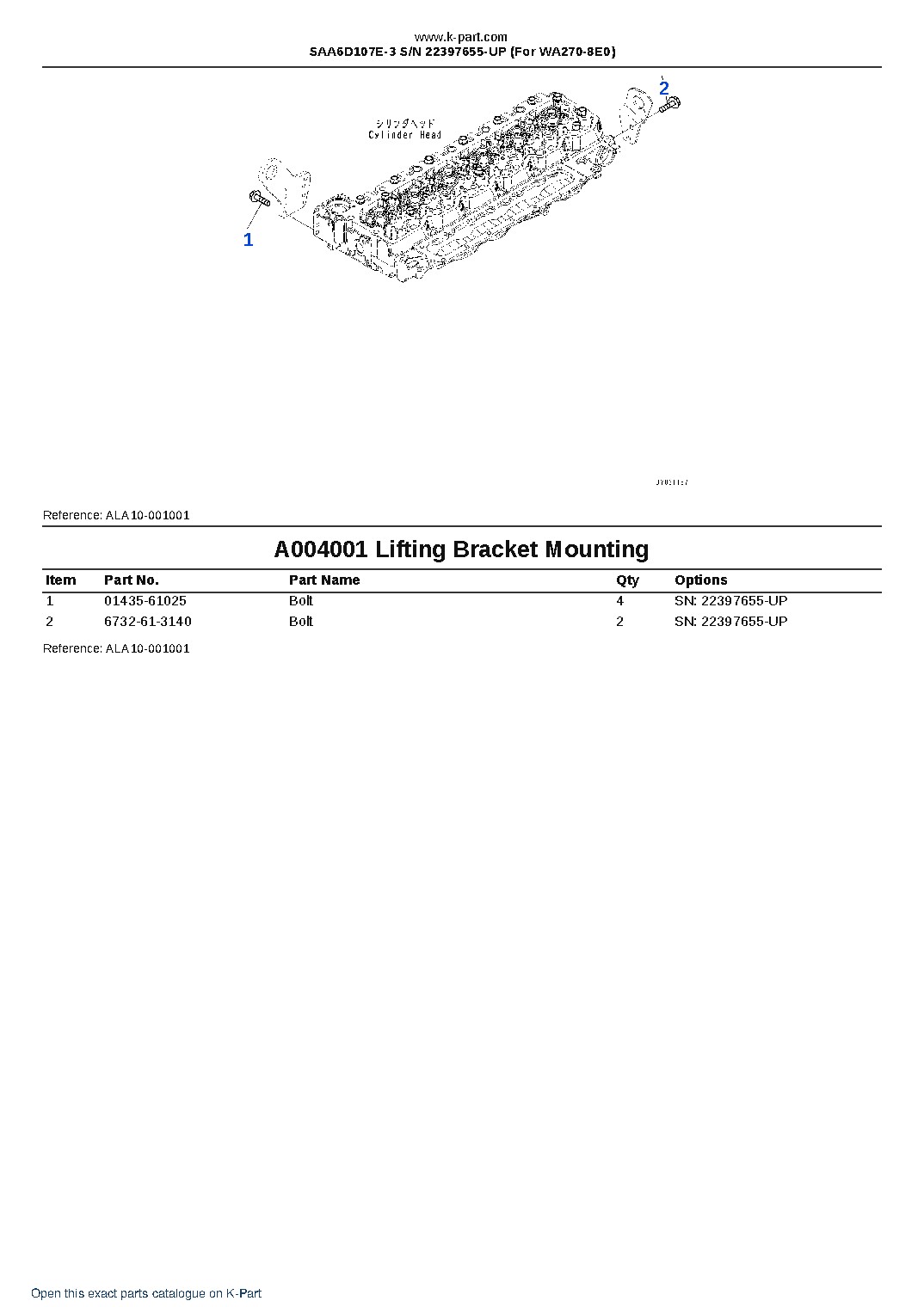 SAA6D107E-3 S/N 22397655-UP (For WA270-8E0) – sample page 4