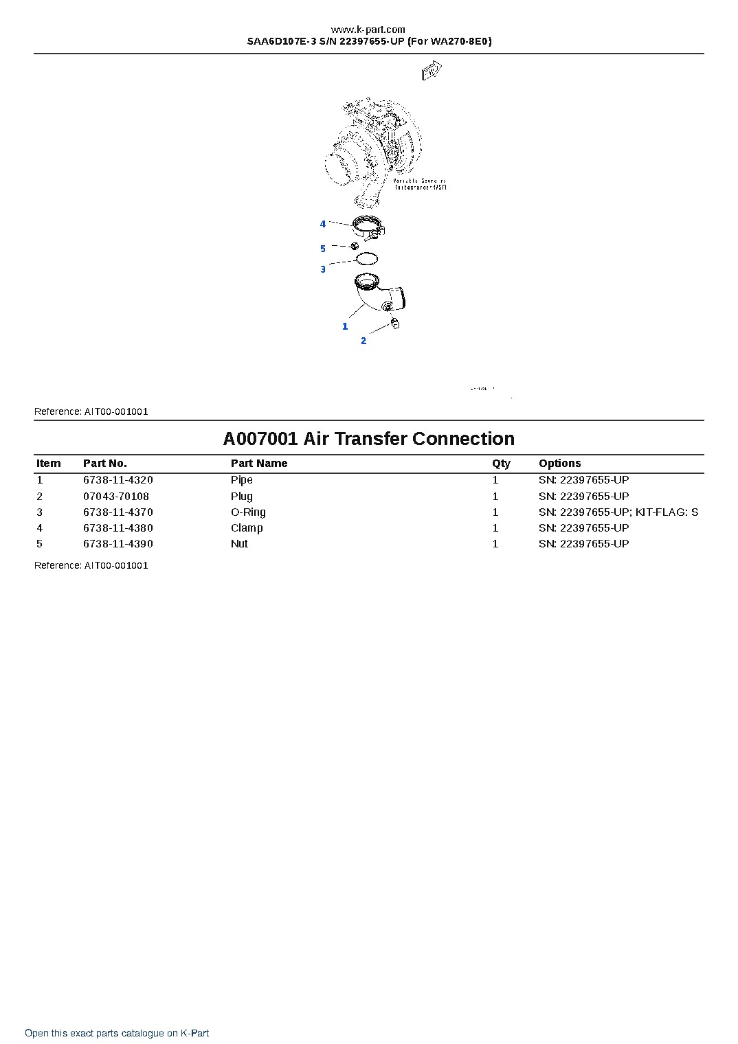 SAA6D107E-3 S/N 22397655-UP (For WA270-8E0) – sample page 7