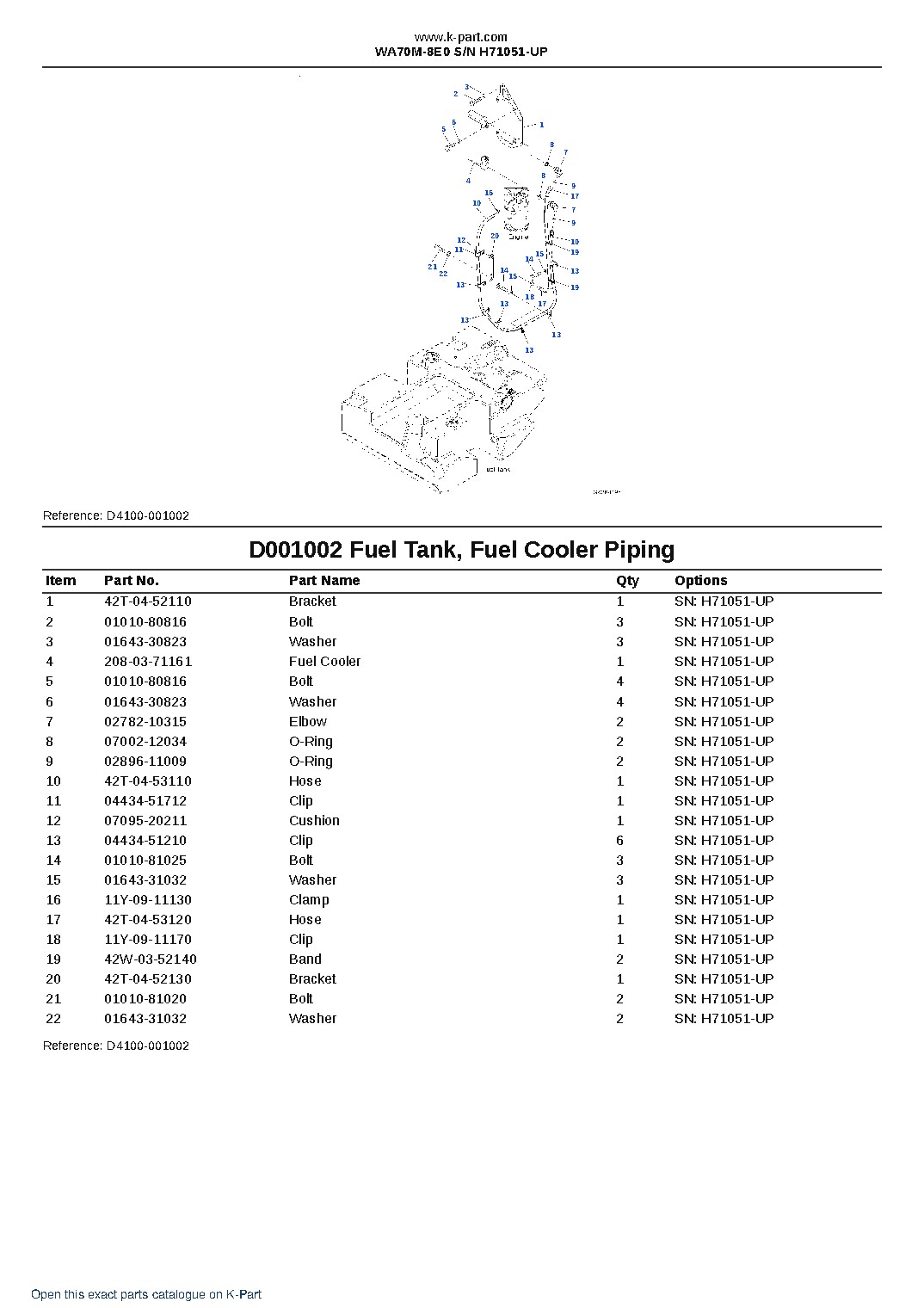 WA70M-8E0 S/N H71051-UP – sample page 8