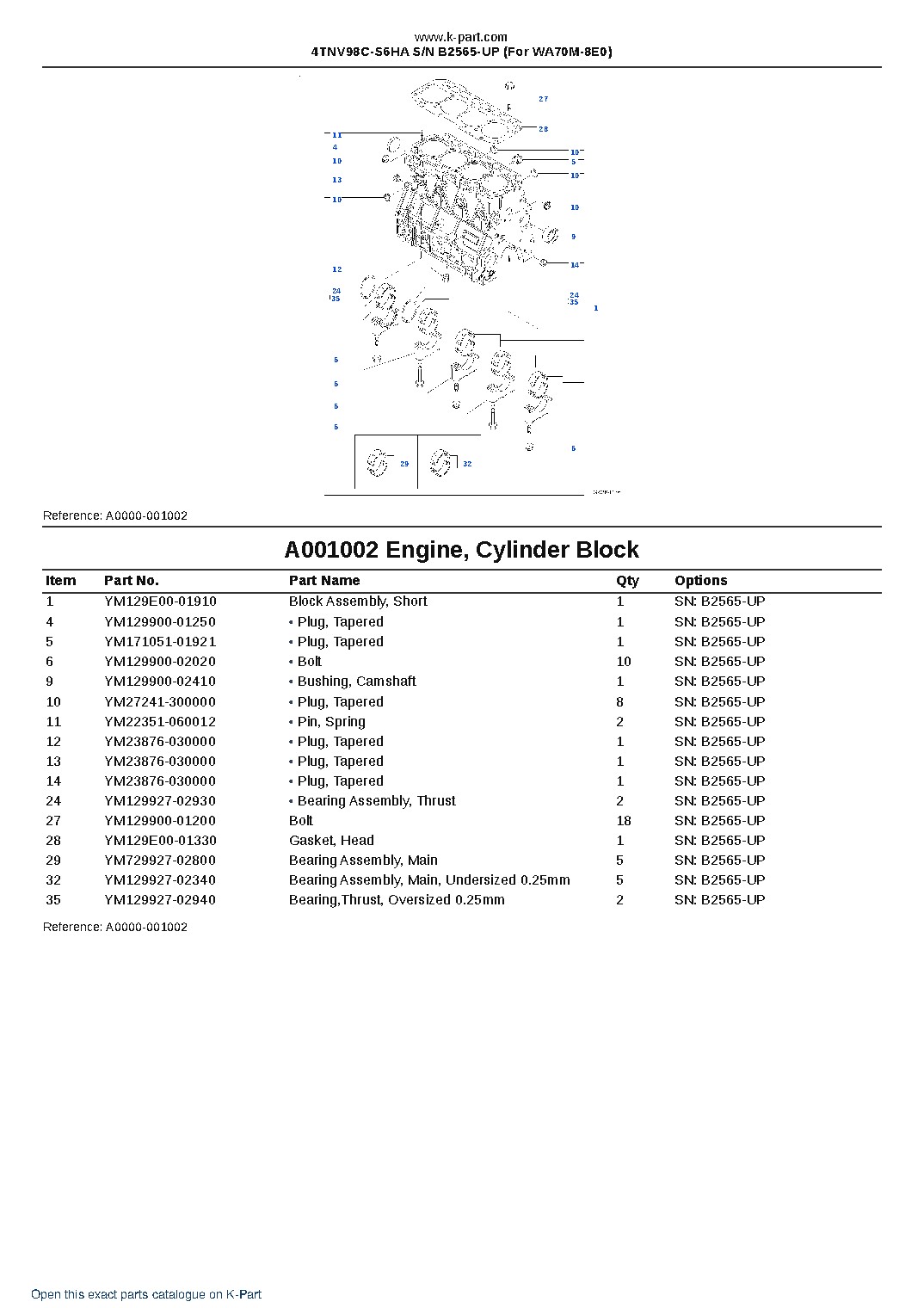 4TNV98C-S6HA S/N B2565-UP (For WA70M-8E0) – sample page 2