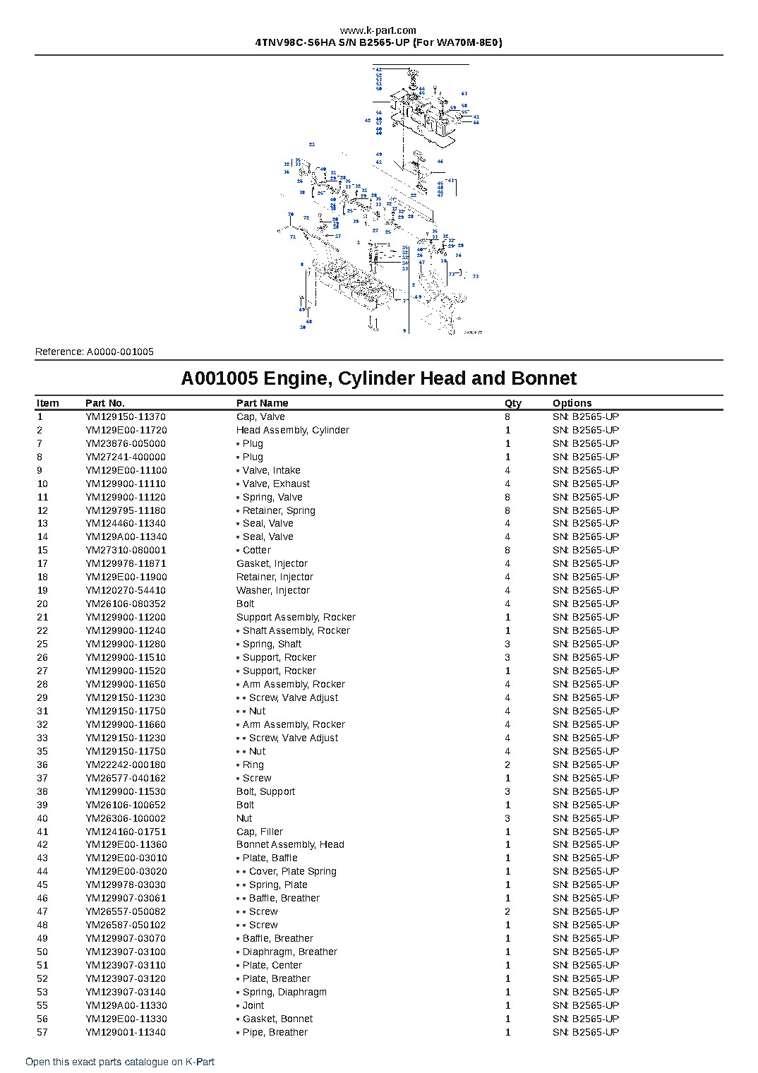 4TNV98C-S6HA S/N B2565-UP (For WA70M-8E0) – sample page 5