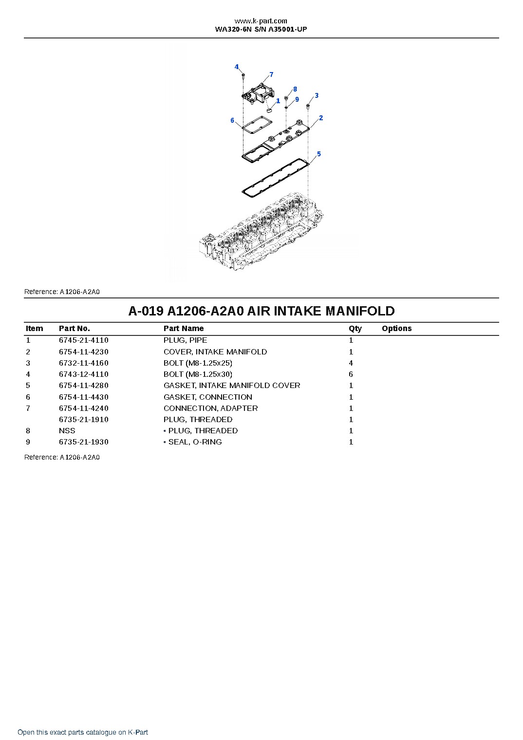 WA320-6N S/N A35001-UP – sample page 10 WA320-6N S/N A35001-UP – sample page 10