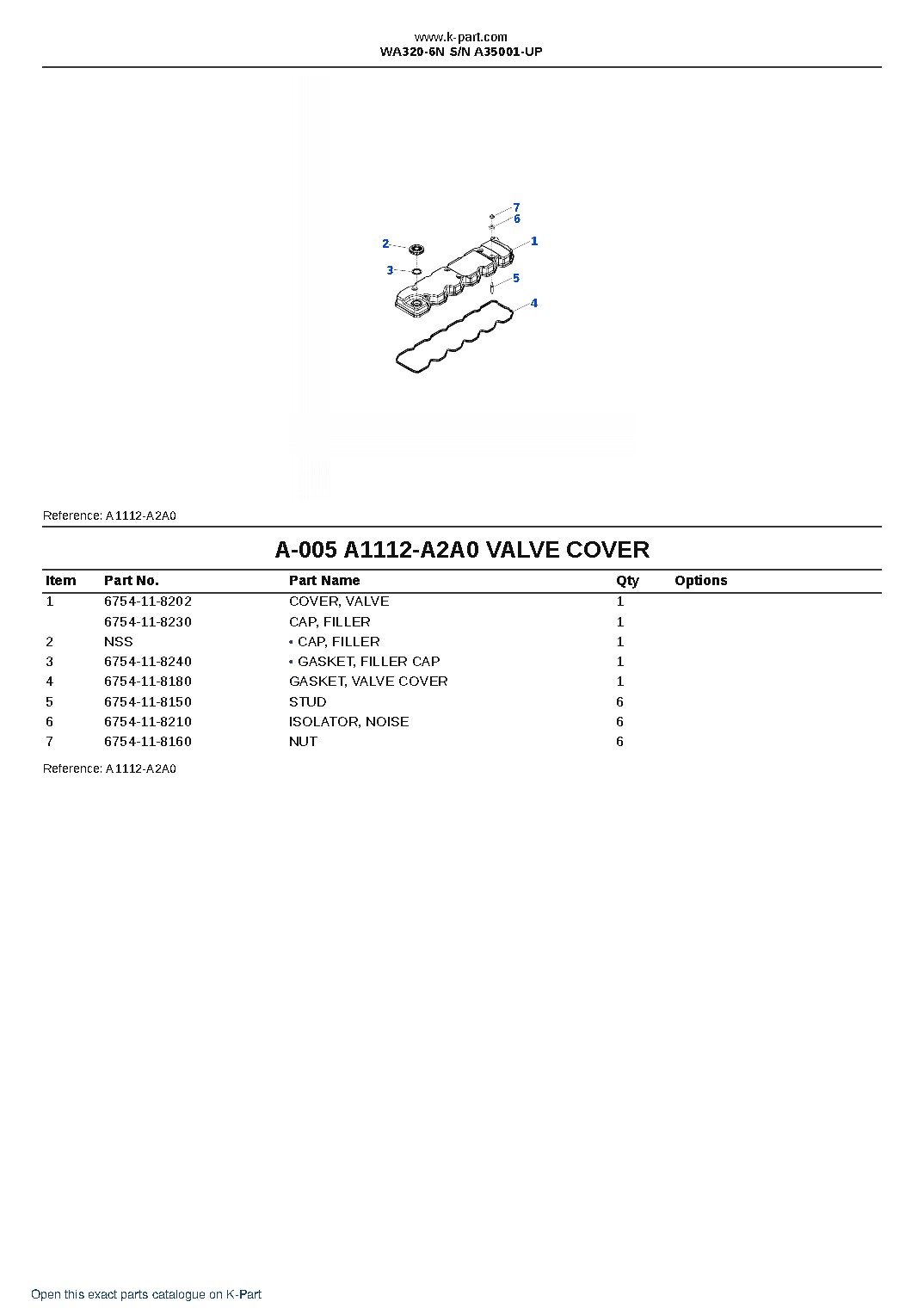 WA320-6N S/N A35001-UP – sample page 3 WA320-6N S/N A35001-UP – sample page 3