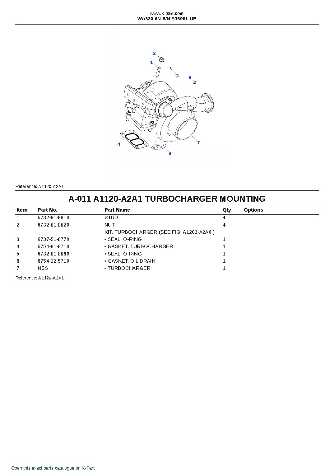 WA320-6N S/N A35001-UP – sample page 6 WA320-6N S/N A35001-UP – sample page 6