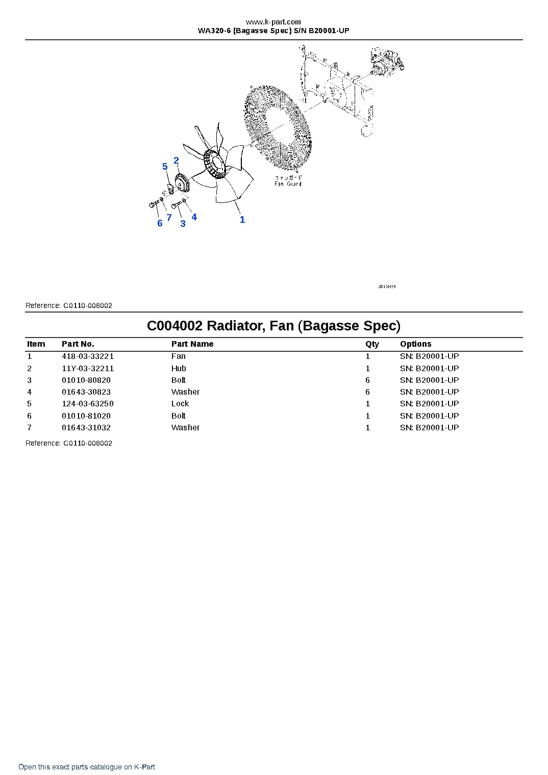 WA320-6 (Bagasse Spec) S/N B20001-UP – sample page 2