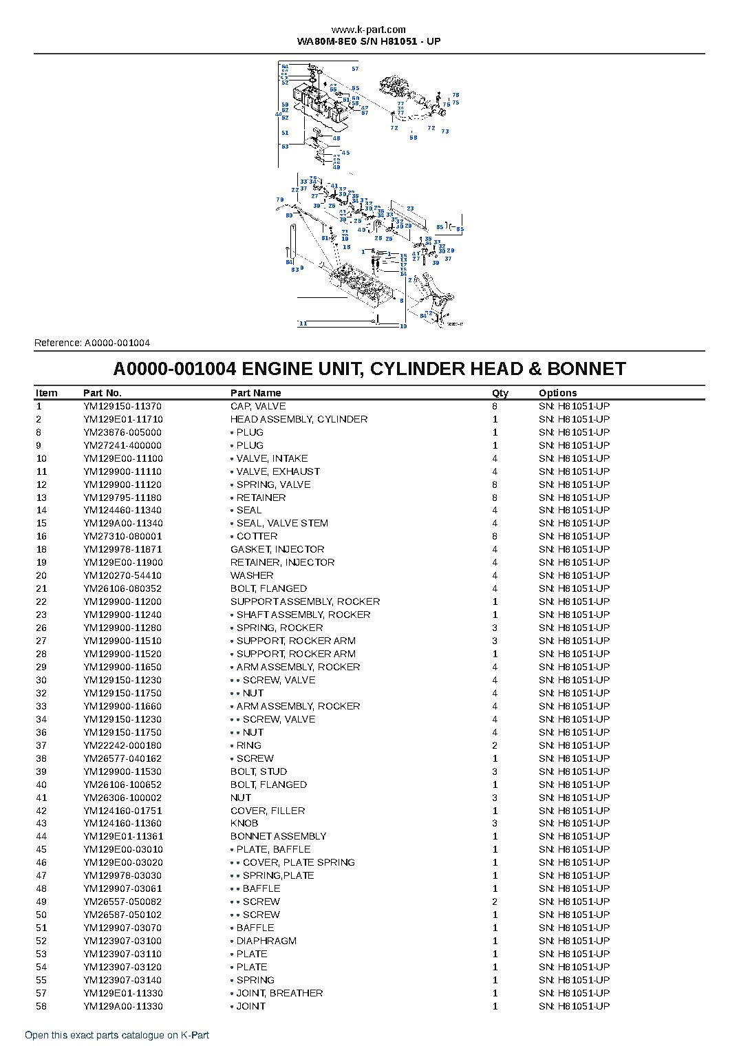 WA80M-8E0 S/N H81051 – UP – sample page 4
