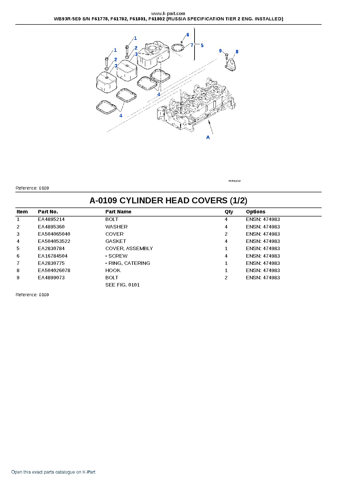 WB93R-5E0 S/N F61778, F61782, F61801, F61802 (RUSSIA SPECIFICATION TIER 2 ENG. INSTALLED) – sample page 3