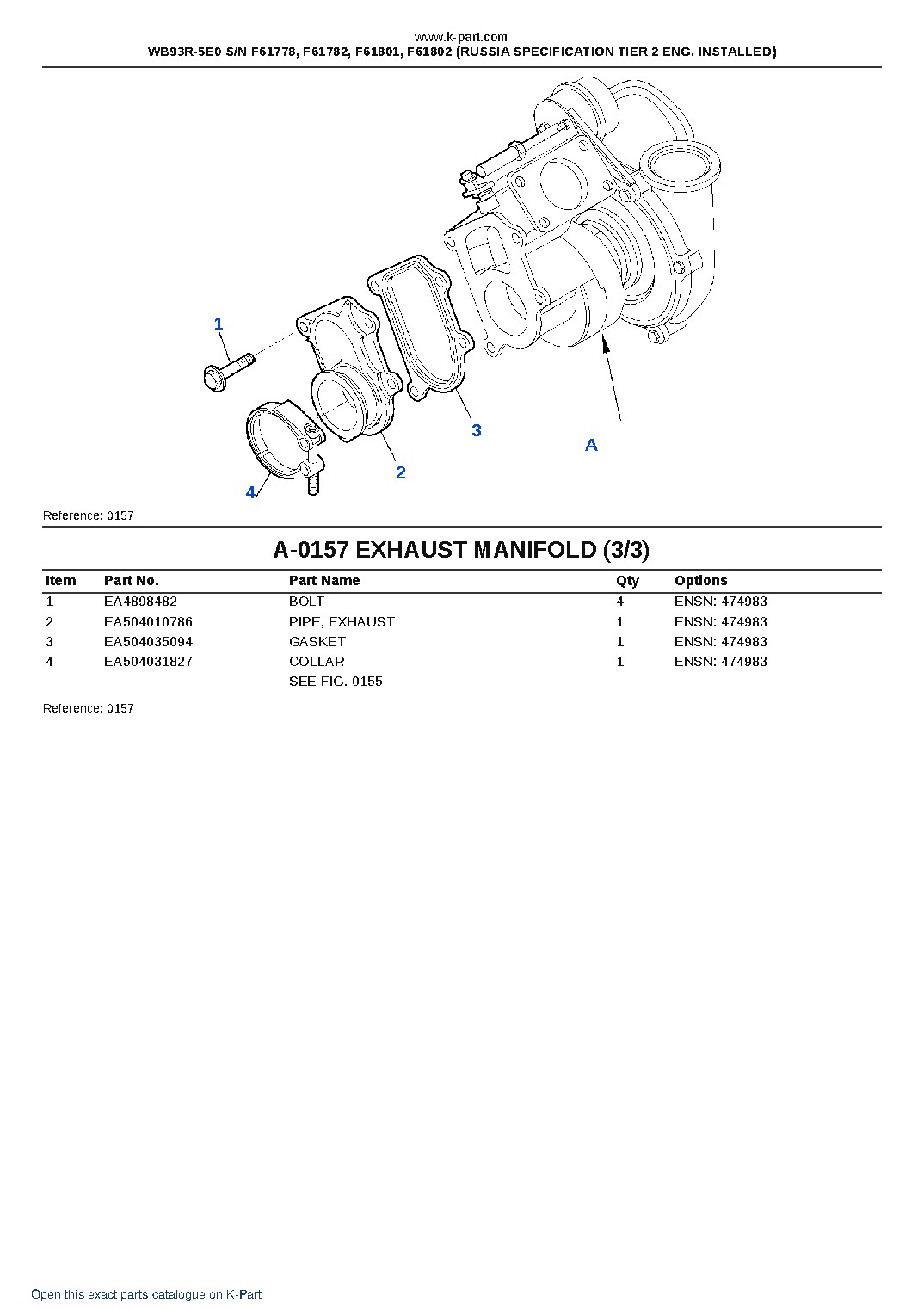 WB93R-5E0 S/N F61778, F61782, F61801, F61802 (RUSSIA SPECIFICATION TIER 2 ENG. INSTALLED) – sample page 8