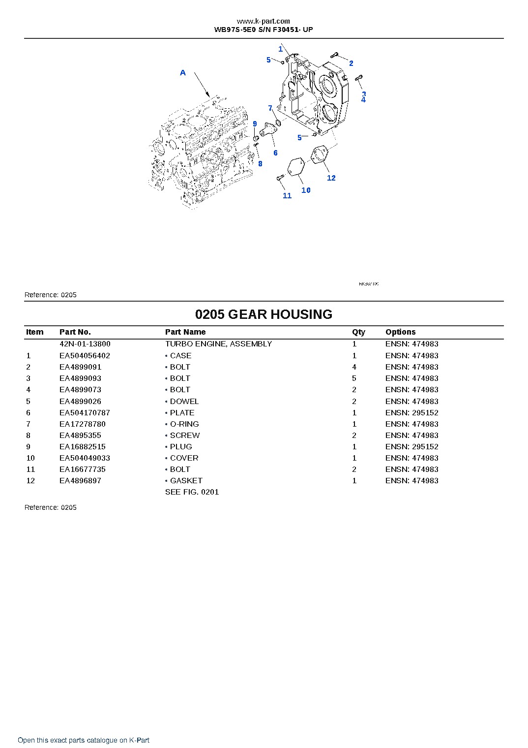 WB97S-5E0 S/N F30451- UP – sample page 10
