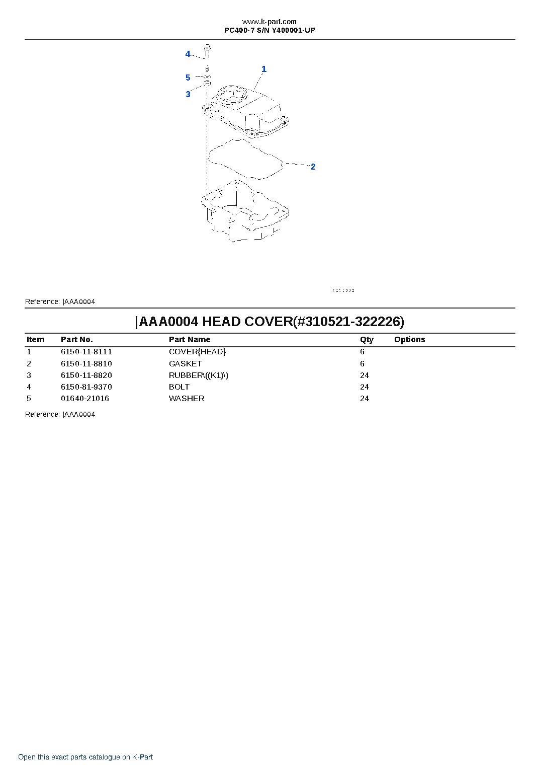 PC400-7 S/N Y400001-UP – sample page 7 PC400-7 S/N Y400001-UP – sample page 7