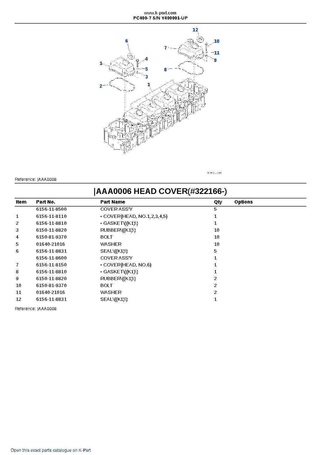 PC400-7 S/N Y400001-UP – sample page 9 PC400-7 S/N Y400001-UP – sample page 9