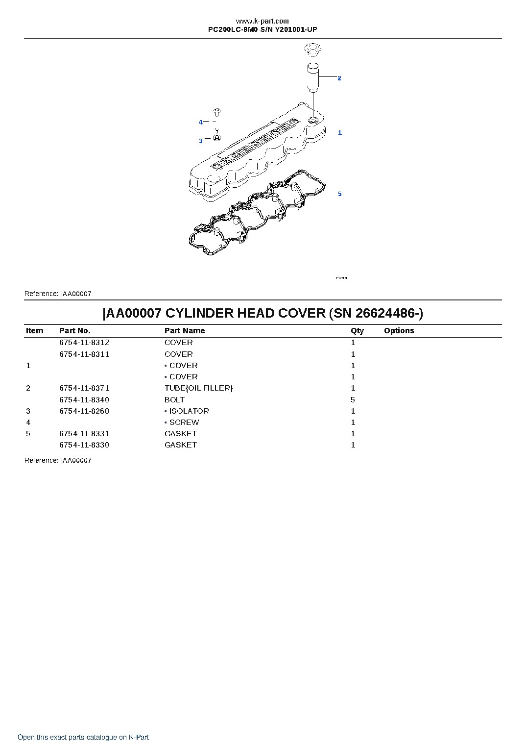 PC200LC-8M0 S/N Y201001-UP – sample page 8
