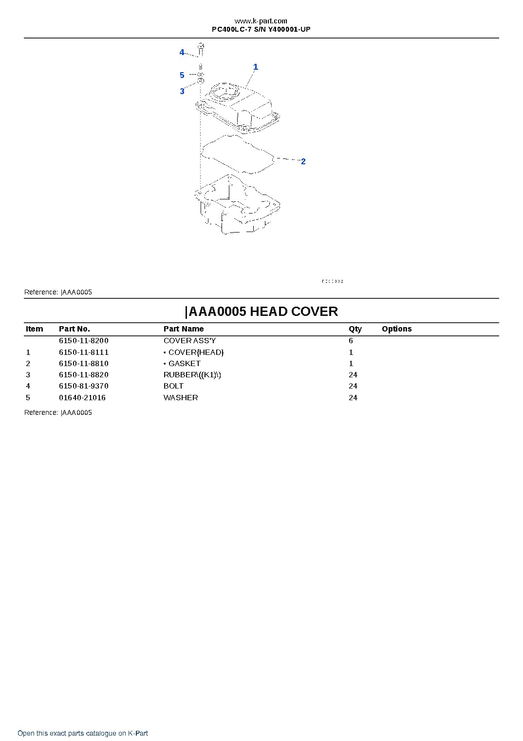 PC400LC-7 S/N Y400001-UP – sample page 8 PC400LC-7 S/N Y400001-UP – sample page 8