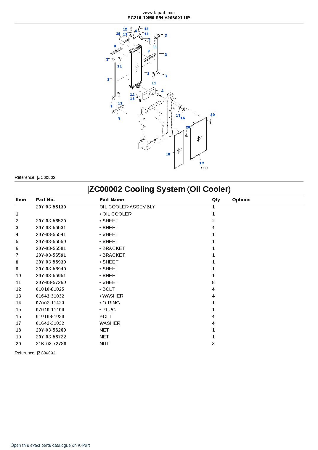 PC210-10M0 S/N Y205001-UP – sample page 7 PC210-10M0 S/N Y205001-UP – sample page 7