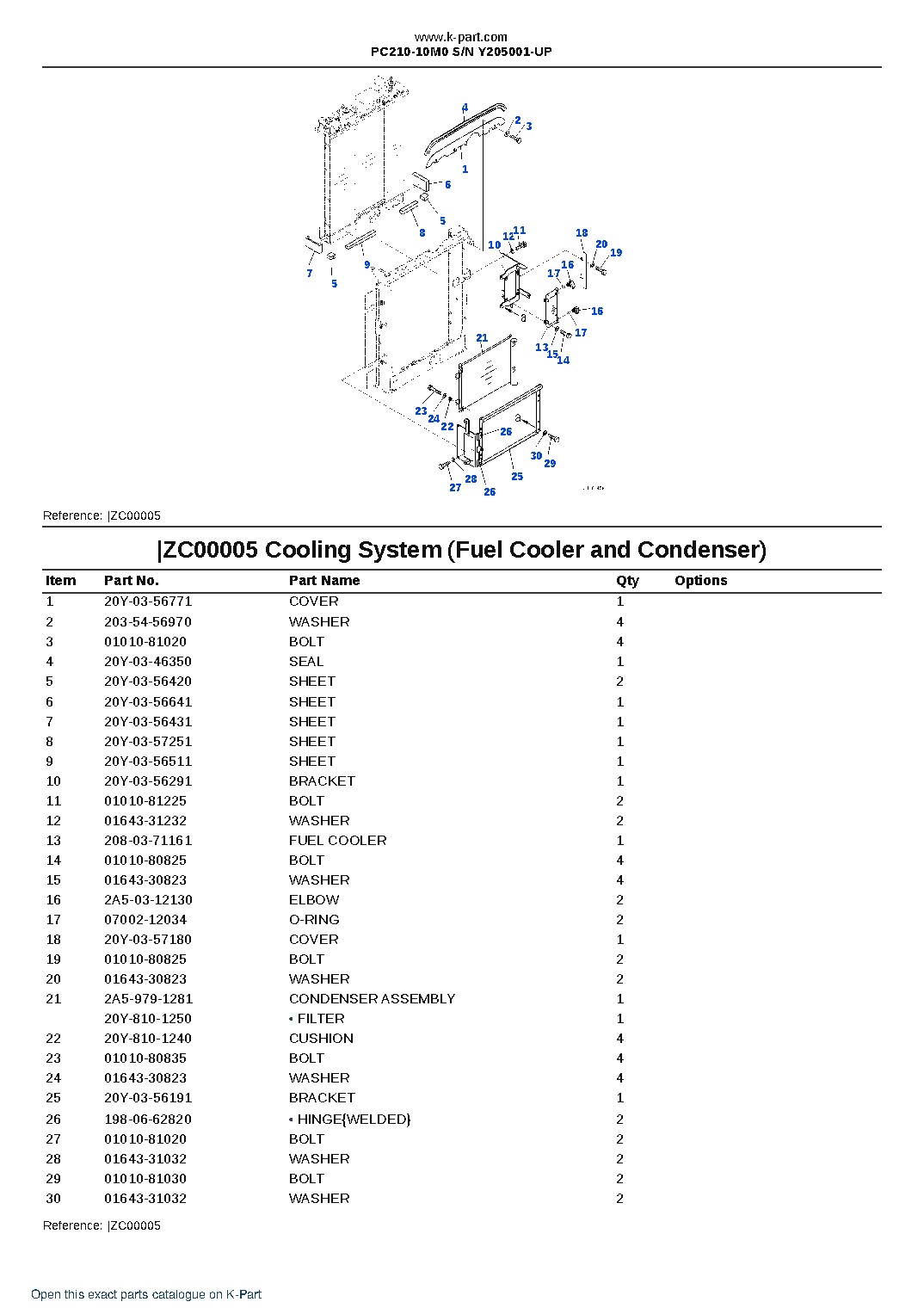 PC210-10M0 S/N Y205001-UP – sample page 8 PC210-10M0 S/N Y205001-UP – sample page 8