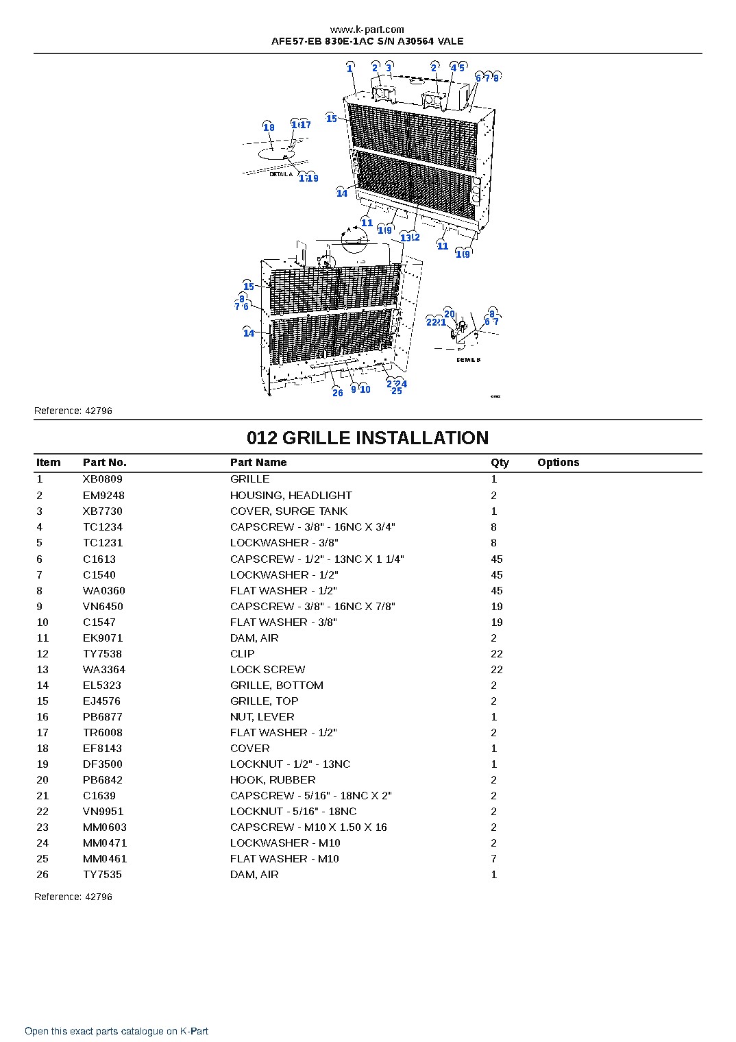 AFE57-EB 830E-1AC S/N A30564 VALE – sample page 6 AFE57-EB 830E-1AC S/N A30564 VALE – sample page 6