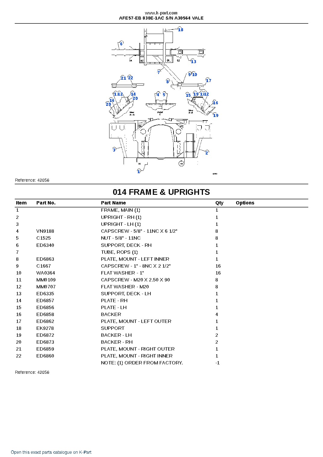 AFE57-EB 830E-1AC S/N A30564 VALE – sample page 7 AFE57-EB 830E-1AC S/N A30564 VALE – sample page 7