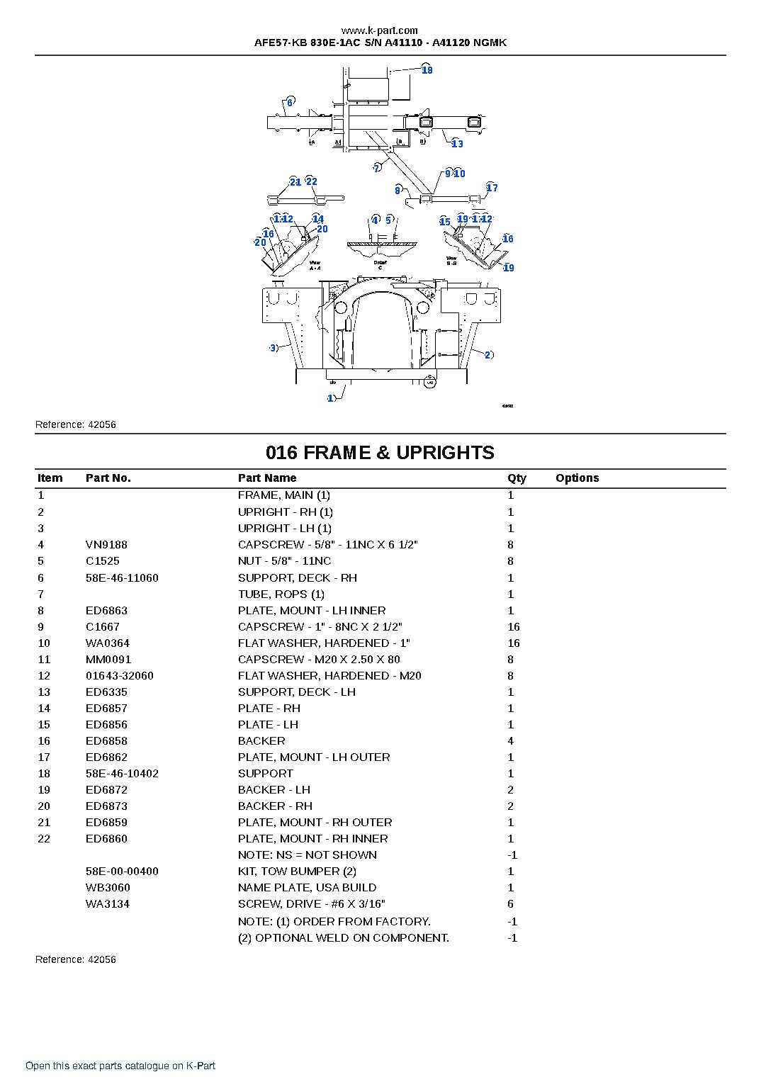 AFE57-KB 830E-1AC S/N A41110 – A41120  NGMK – sample page 8